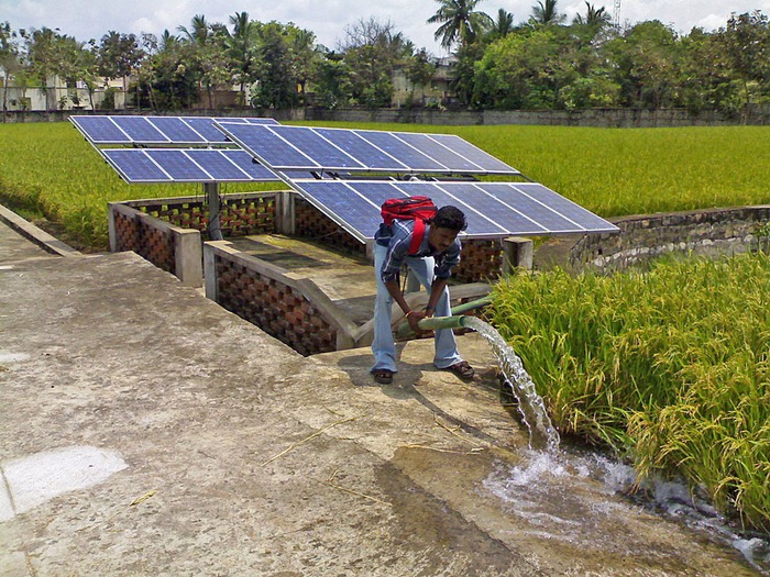 Solar Powered Hand Pumps