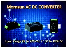 AC/DC converters In July 2014, Mornsun launched