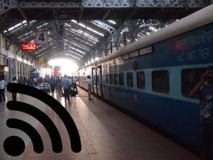 Wi - Fi, railway stations, India