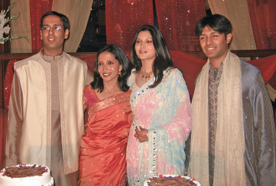 4th of July 2006, life almost came a full circle for Amrit with his two sons getting betrothed