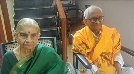 Krishna’s Parents: Mr Krishna Iyer and Mrs Krishna Ambal