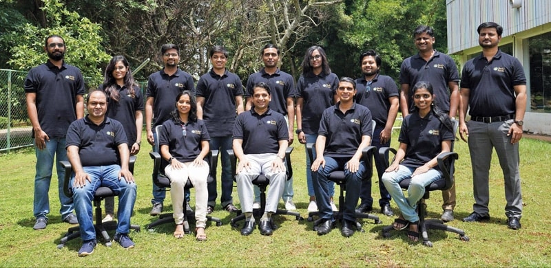 Devic Earth team with their founder Dr Srikanth Sola (centre, seated)