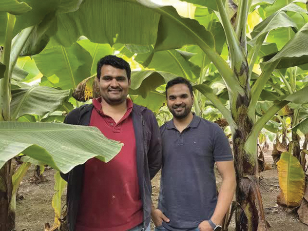 (L-R) Co-founders Sumit Sheoran and Sudhanshu Rai