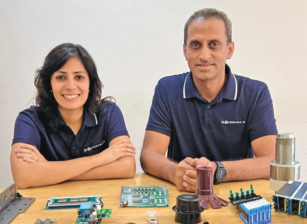 Sonam Motwani and Karthik MC of Karkhana IO