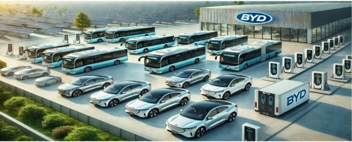 BYD EV Battery Fleet